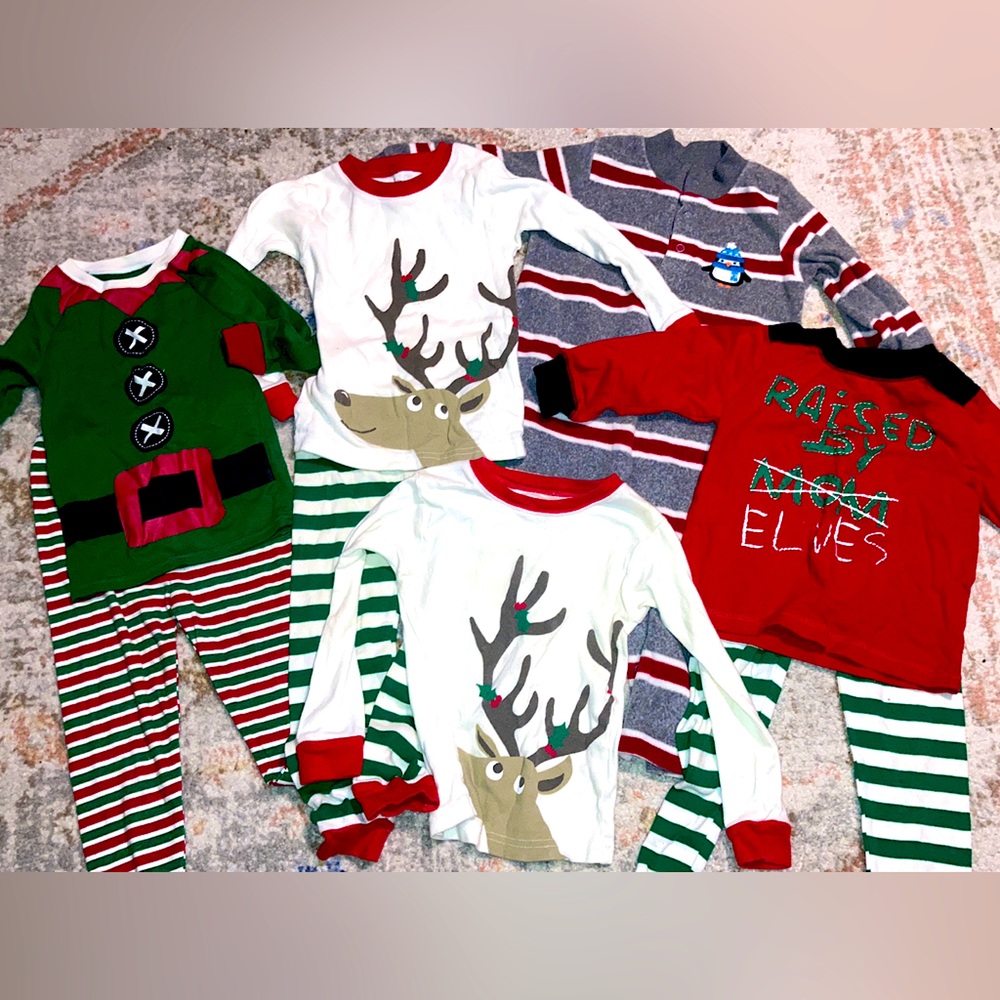 Christmas PJs - 5 pairs